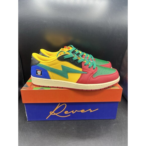 Reves Sport Air KIY \'85 Low \'Support Black Colleges\' Men’s Size 12 DS OG ALL main image 13